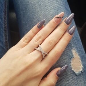 White Sapphire Ring